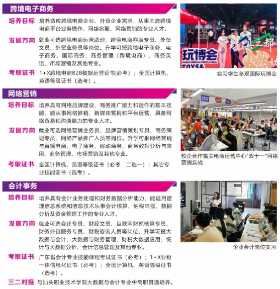 汕頭市能濱職業(yè)技術學校專業(yè)招生介紹