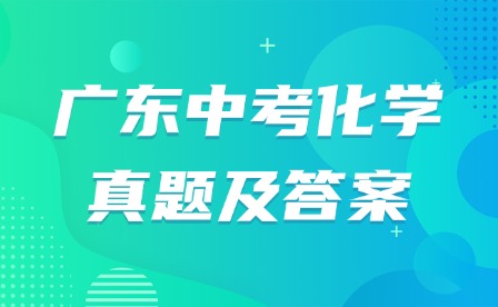 2024年廣東中考化學(xué)真題及答案