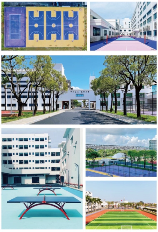 中山市科技技工學校校園環(huán)境